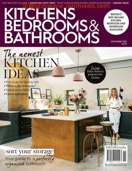 [英国版]Kitchens Bedrooms & Bathrooms 厨房卫浴杂志 2021年11月刊